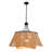 8 - light 31.49" Handmade Rattan Chandelier