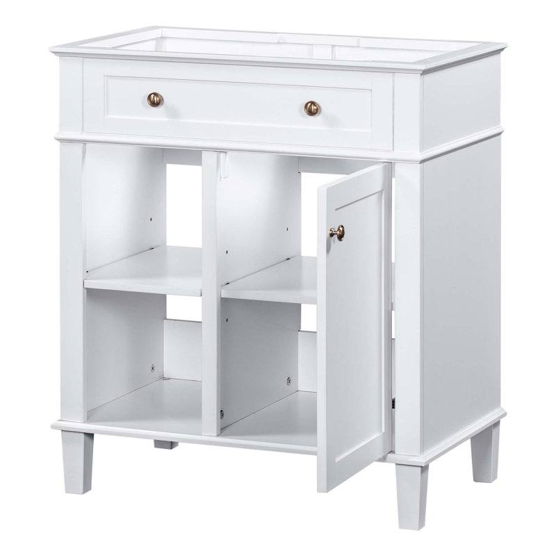 (Base seulement) Meuble-lavabo de 30 po sans lavabo