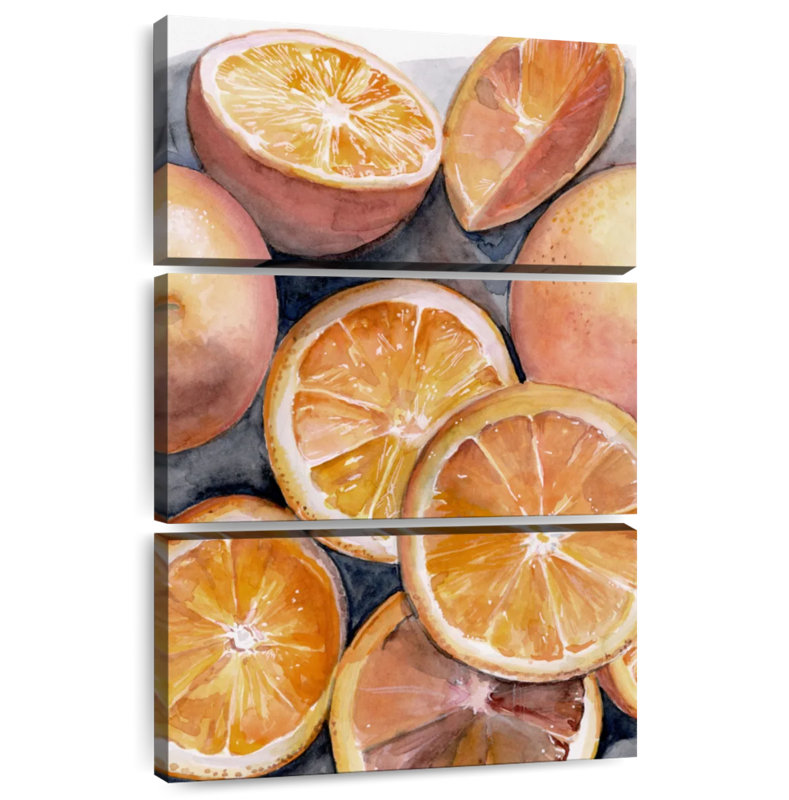 Tranches de fruits Yarlin III, H 45 po x l 28 po