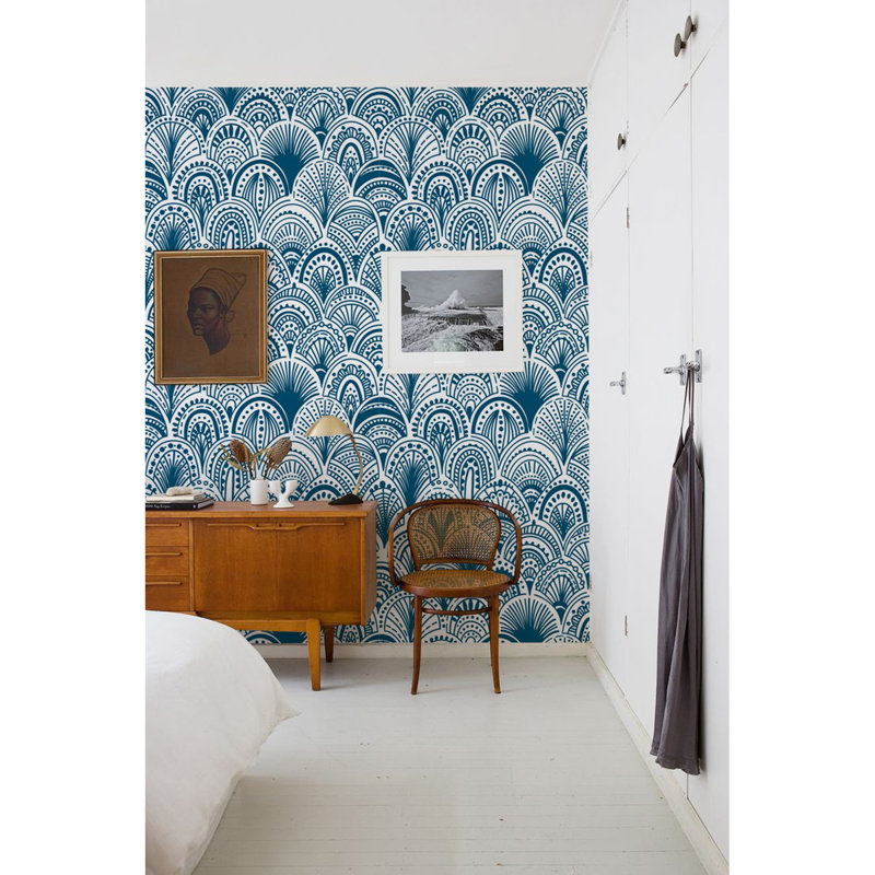 Anastos Utensil Bohemian Abstract Wallpaper, 250 x 250cm