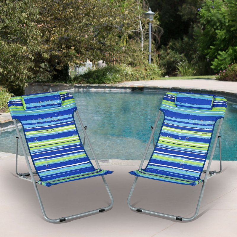 Chaise de plage inclinable Cornette