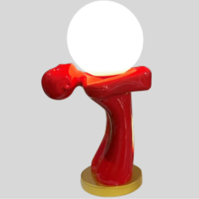 Lampe de fantaisie en résine Rossi