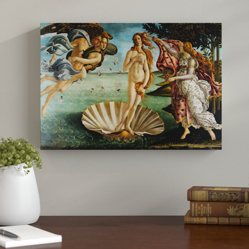 Sandro Botticelli - Wrapped Canvas Painting, 70cm H x 100cm W