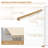 Patio Retractable Awning with Manual Crank, Exterior Sun Shade-112161290-112161301