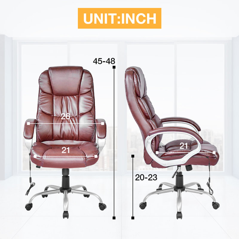 Fauteuil Auti Excutive, Marron