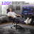 PU Leather Adjustable Gaming Chair, Ergonomic Desk Computer Chair with Headrest, Footrest and Lumbar Support-50490341