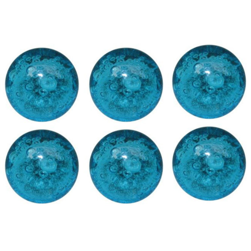 Oversized 1 11/16" Diameter Mushroom Knob Multipack, Blue