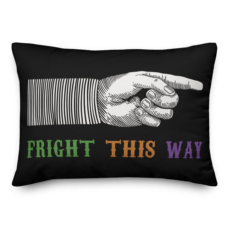 Coussin lombaire coloré Fright This Way