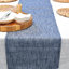 Chemin de table en coton avec bords cousus décoratifs, écharpe de commode, couvercle supérieur de meuble-870006307-864054055