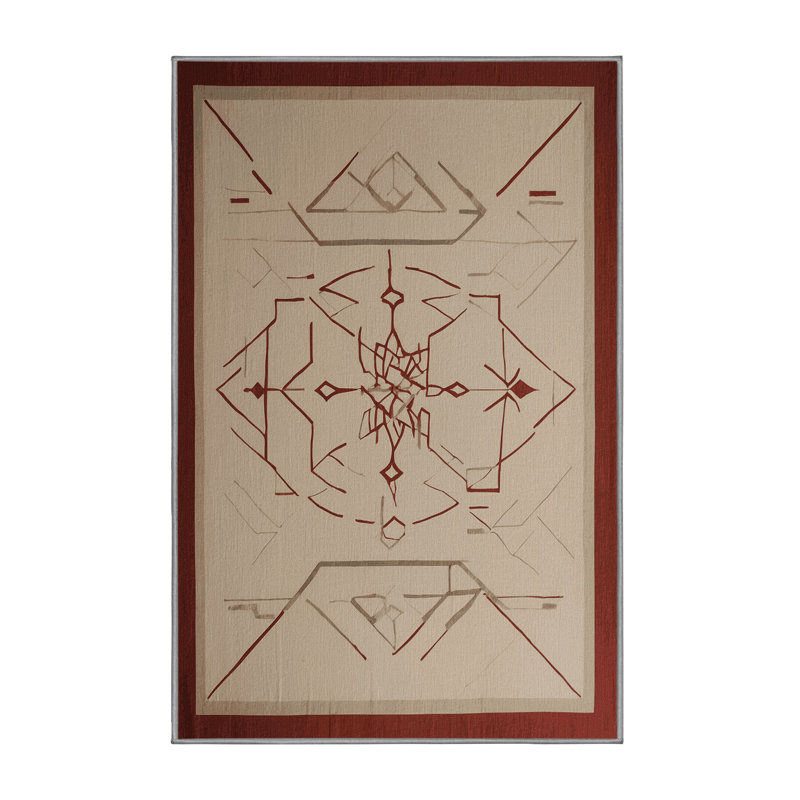Spatial Matrix Rug, Rectangle 2' x 3'