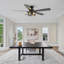 132.08 cm Ceiling Fan with Light Kit