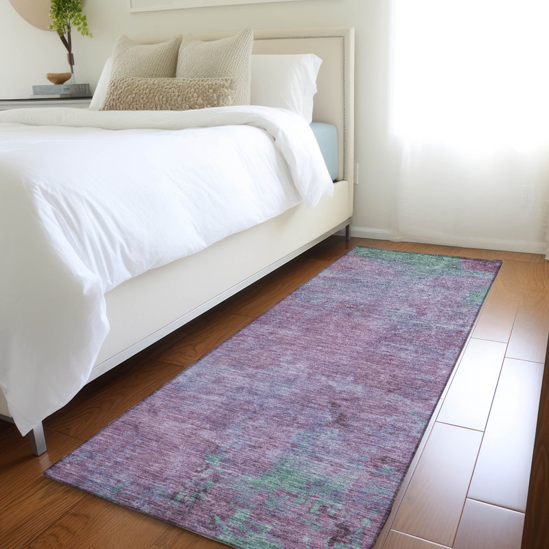 Tapis lavande intérieur / extérieur lavable à la machine ACN1710, Tapis de couloir 2 pi 3 po x 7 pi 6 po