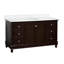 Ensemble de meuble-lavabo simple 60 po Ferdinand-348640559-348640546