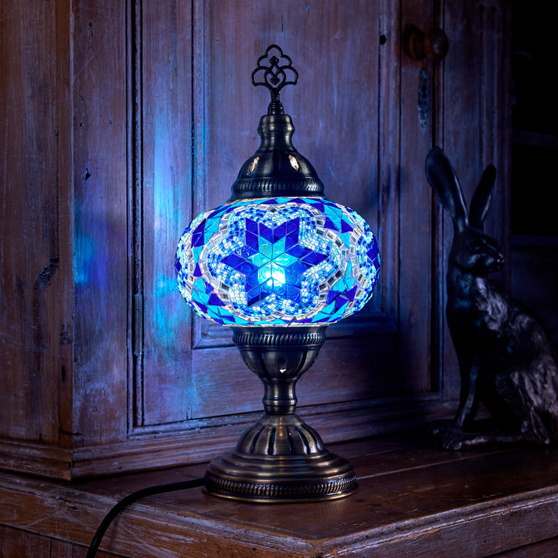 Karlie Metal Lighting Lamp, Blue