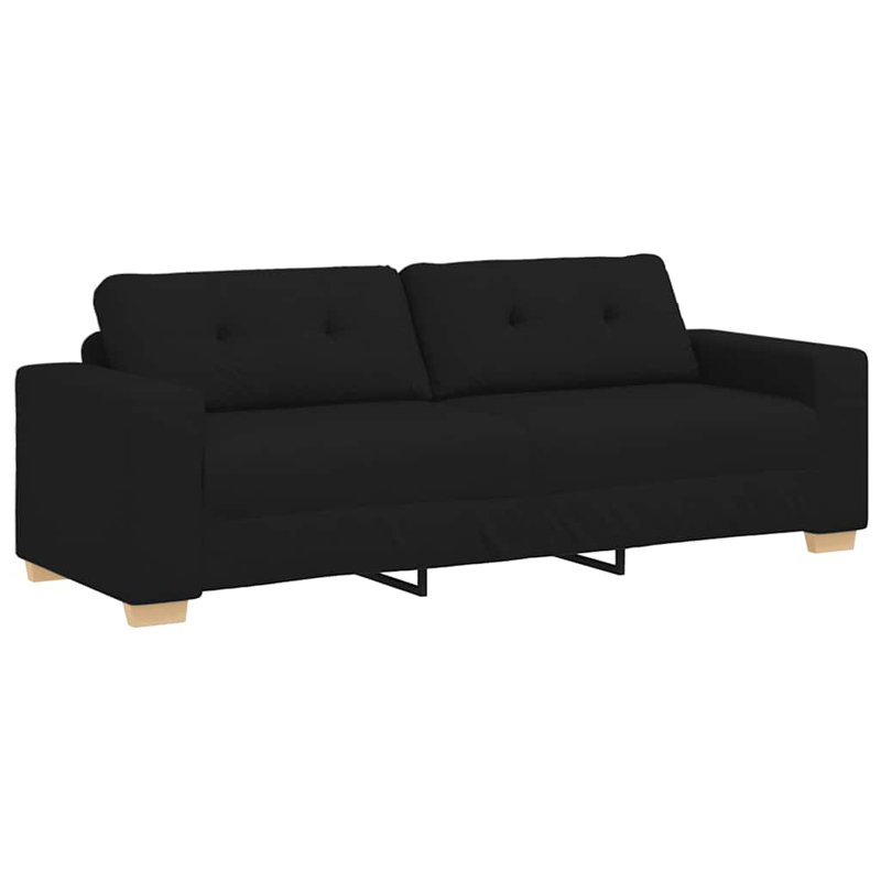 Canapé en tissu 70,9 po Vidaxl, 86.6", Gris foncé, Nautral