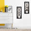 Ensemble de 2 décorations murales porte-bougie en bois 2 pièces-975550975