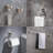 Cube 5 - Piece Bathroom Hardware Set-90977461