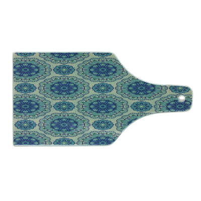 East Urban Home Glass Mandala Cutting Board