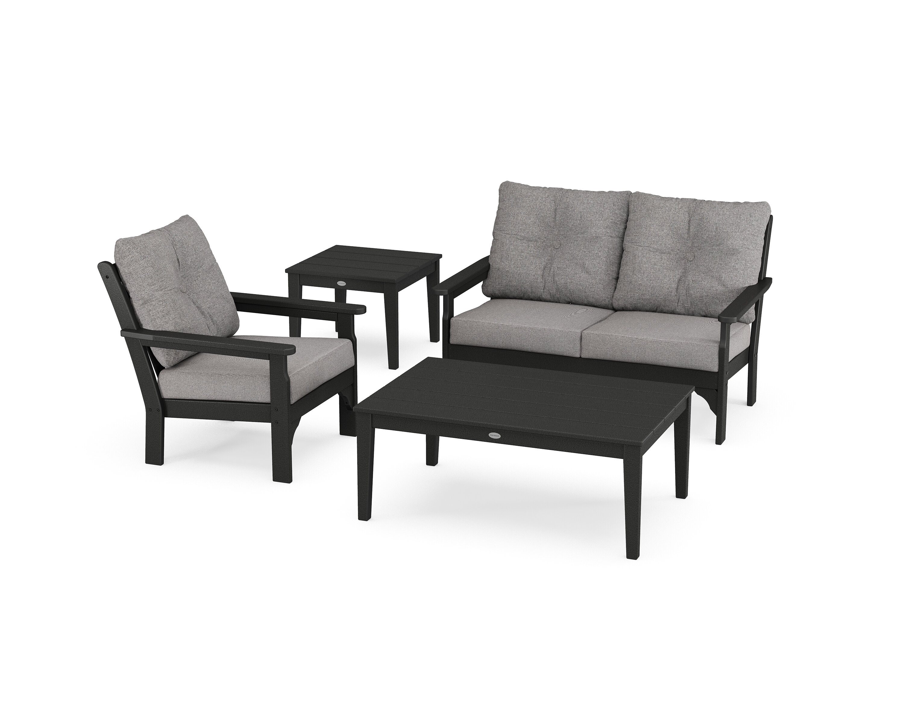 Polywood® Vineyard 4 Piece Deep Seating Set Wayfair 5556