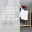 Porte-serviettes sur pied en bambou