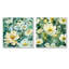 Dany - Ensemble de 2 décorations murales florales-102581356-102581363