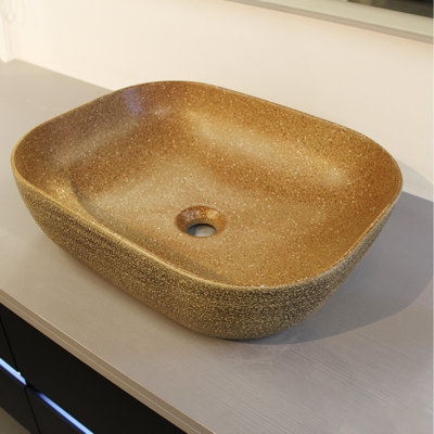 Dowell Ceramic Oval Vessel Sink