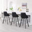 Tabouret de bar pivotant en cuir avec dossier haut (ensemble de 2)-1062960132-1062960128-1062417566