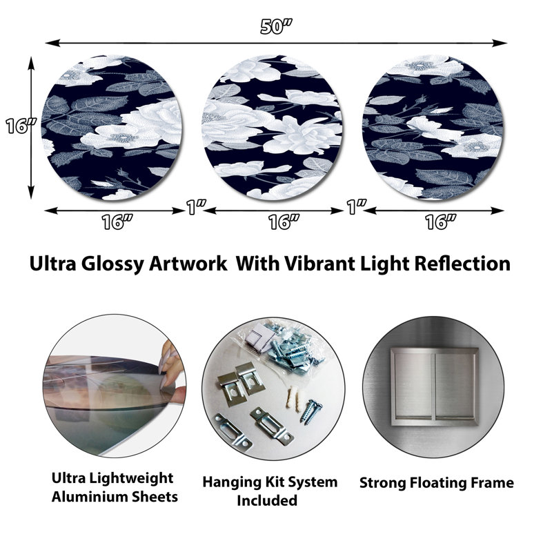Abstract Wall Decor on Metal
