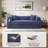 Convertible Sleeper Sofa Bed with Cylindrical Pillow, Corduroy Folding Mattress Couch, Floor Sofa  Sofa-in-a-Box, No Installation & Easy to Transport, Deep Seat-433363136