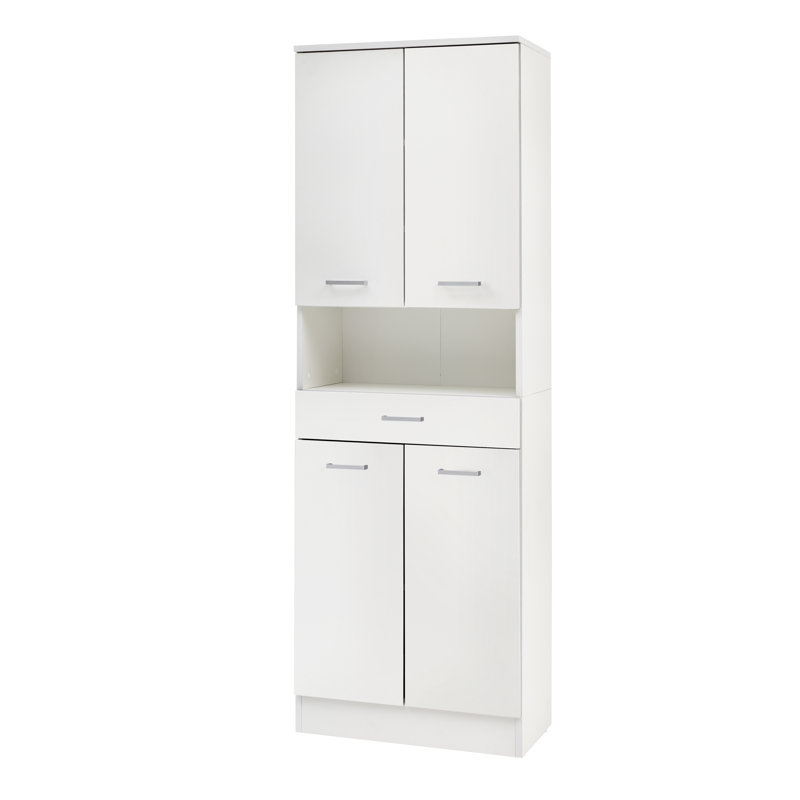 Lorenz Linen Cabinet, White