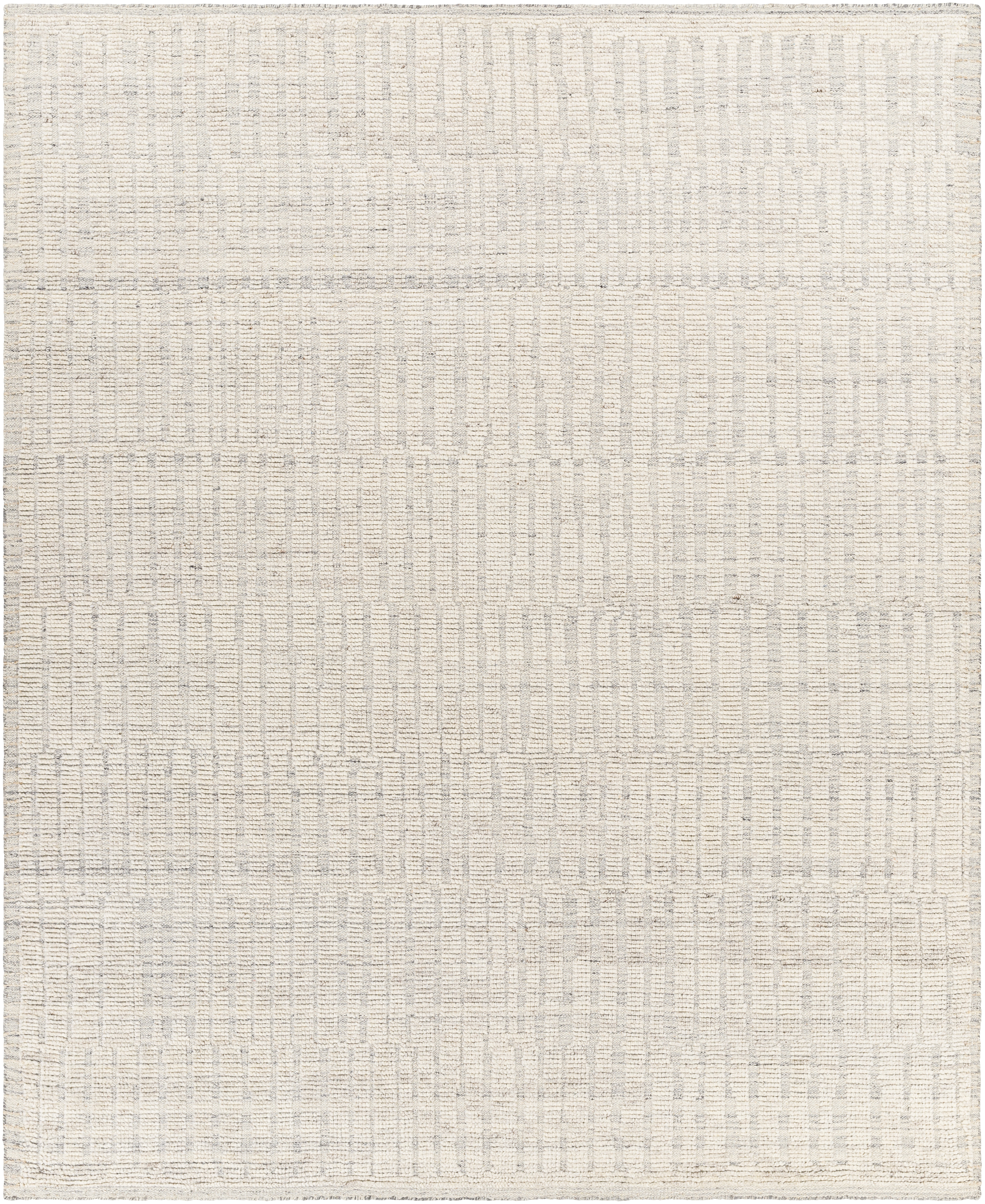 Corrigan Studio® Saahith Solid Color Handmade Wool Area Rug in Gray ...