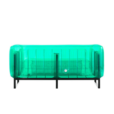 Yomi 151cm Wide Patio Sofa with Cushions