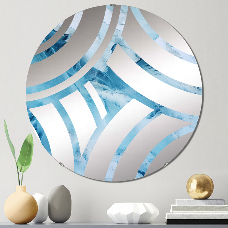 Miroir décoratif Casellas, 23,6 po x 23,6 po
