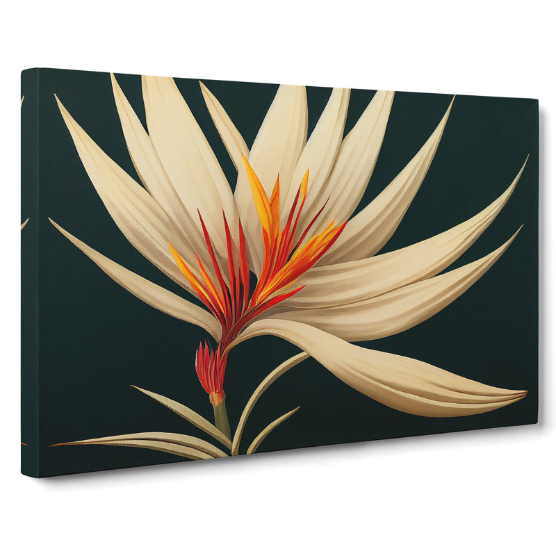 The Bird Of Paradise Flower Vol.4 - Wrapped Canvas, 40cm H x 60cm W x 3cm D