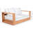 Gazel 63'' Wide Teak Loveseat with Cushions-86504258