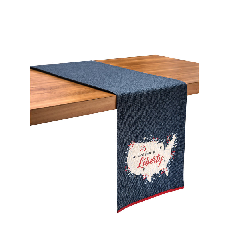 Liberty July 4Th Table Runner