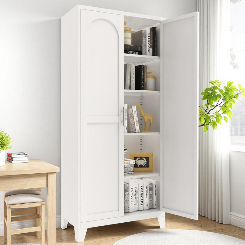 Armoire de rangement l 31,5 po, Blanc