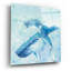 Breakwater Bay «Blue Mama» par Phyllis Adams, art mural en verre acrylique, 12 po x 12 po-763230378