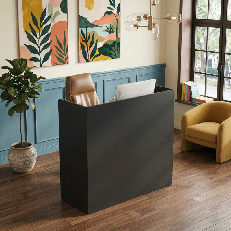 Dominika Executive Desk, Black