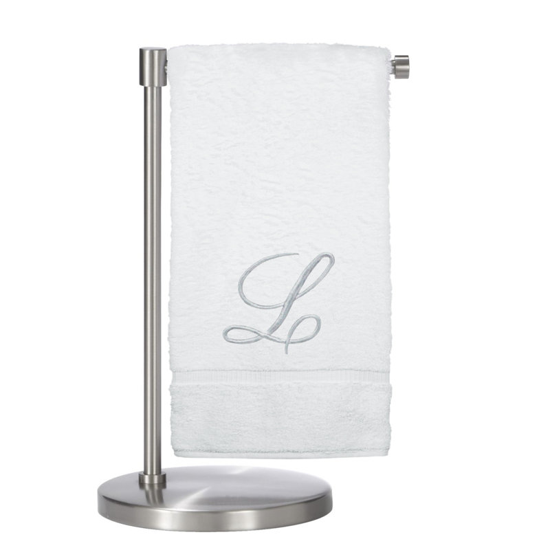 Super Plush Bath Towel, White/Silver, L