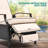 Maracle Wicker Patio Chair Reclining Cushioned-673850078