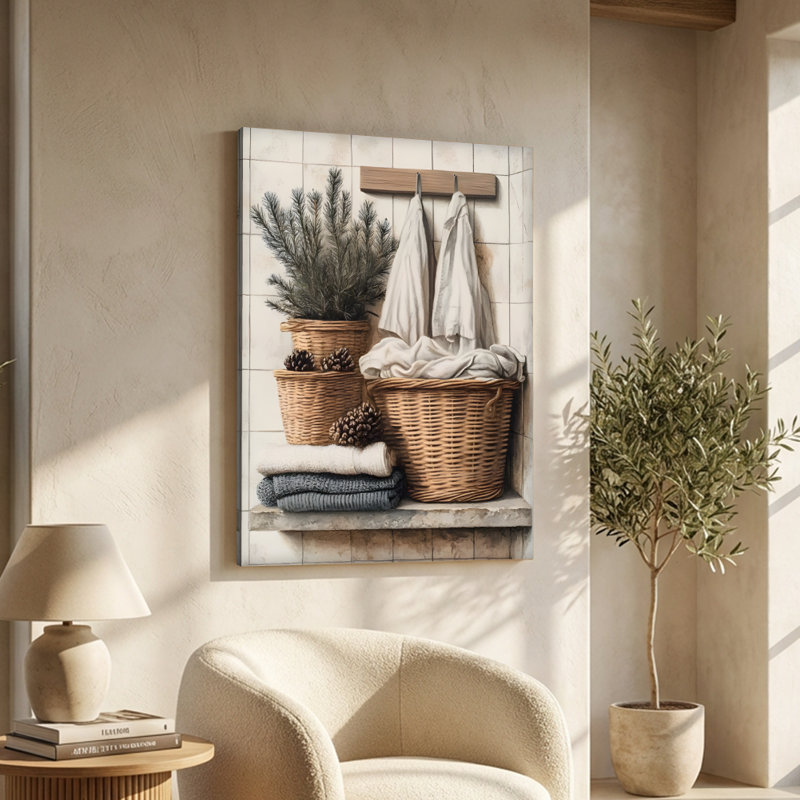 Art de l'aquarelle sur toile tendue Cozy