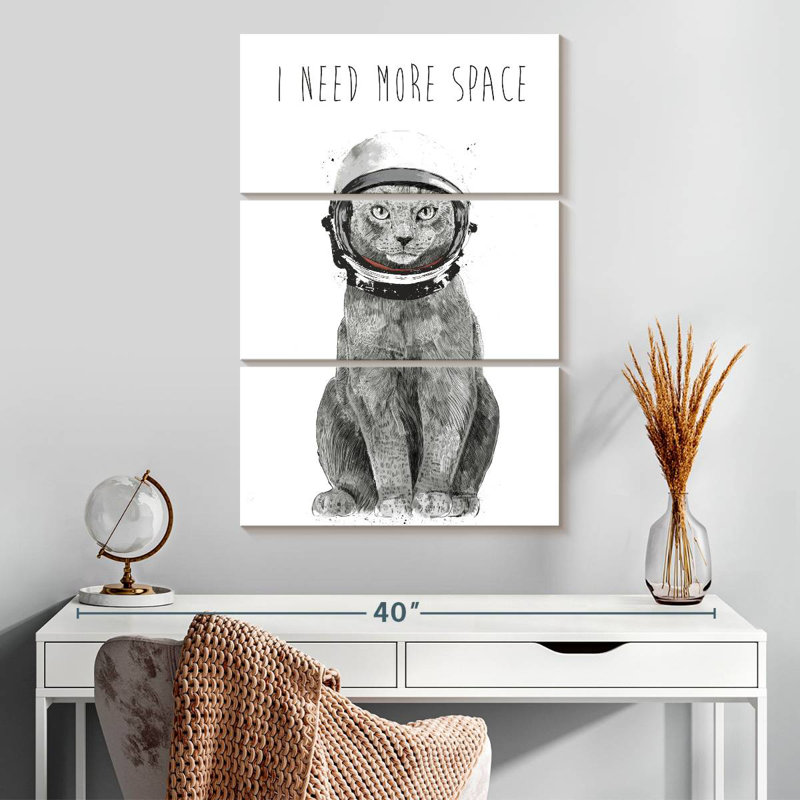 Ketti I Need More Space, 65" H x 42" W