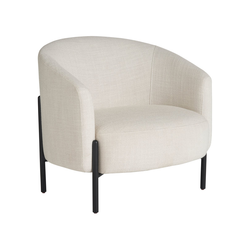 Fauteuil demi-tonneau de 33 po Nikolai