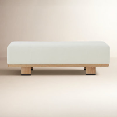Lilli Boucle Upholstered Bench