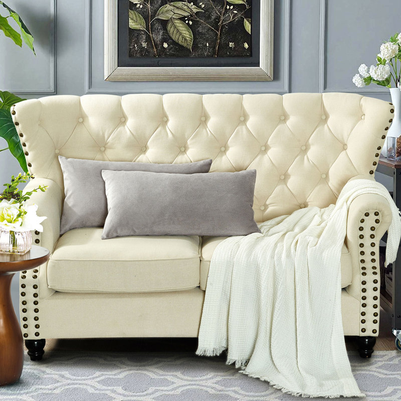 Rectangular Lumbar Cushion Cover, Silver