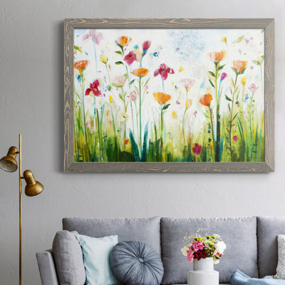 «Look for Sparrows II», reproduction d'art sur toile encadrée