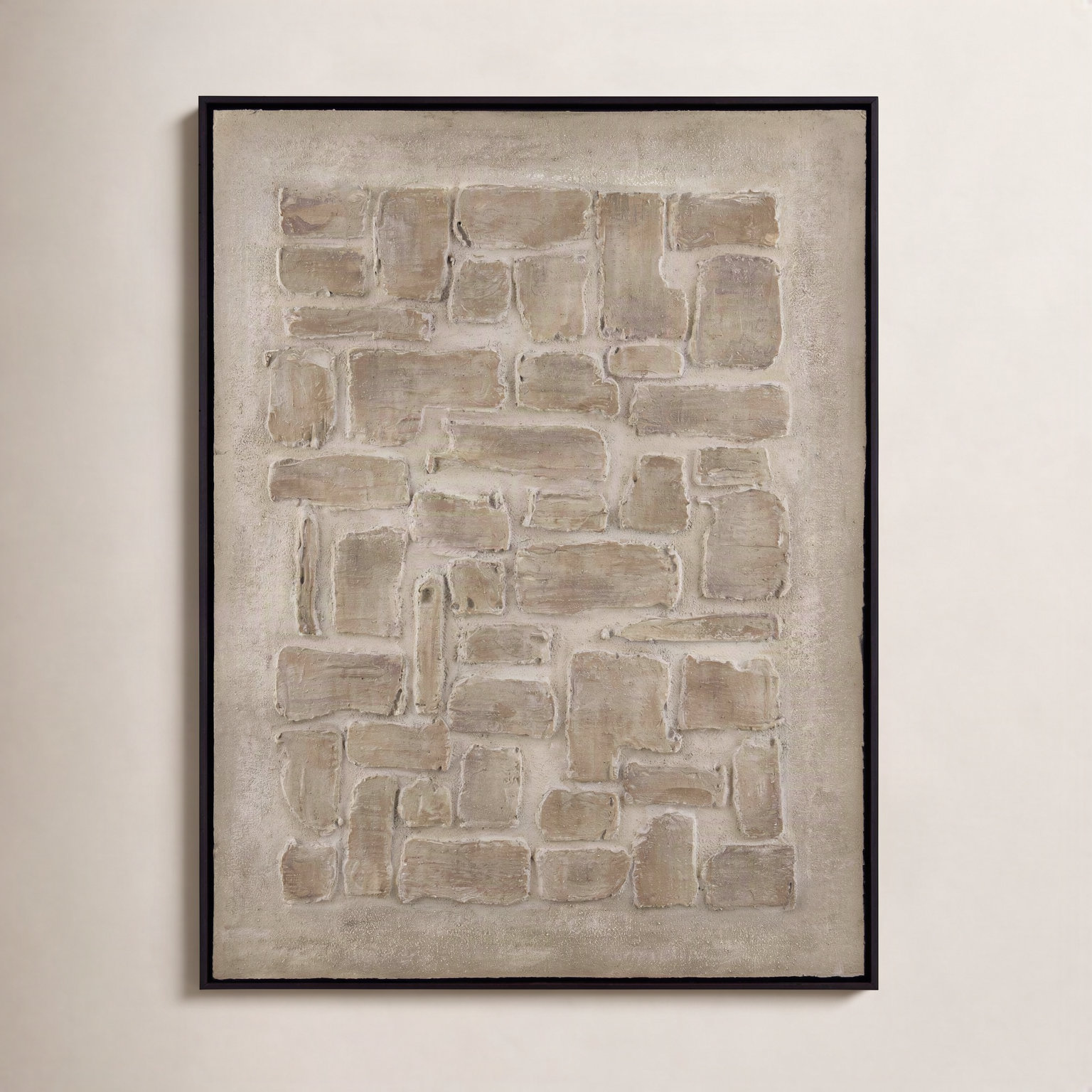 Ratcliff Framed Painting, Tan