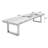 Tan Rectangular Solid Wood Dining Table-1322155852