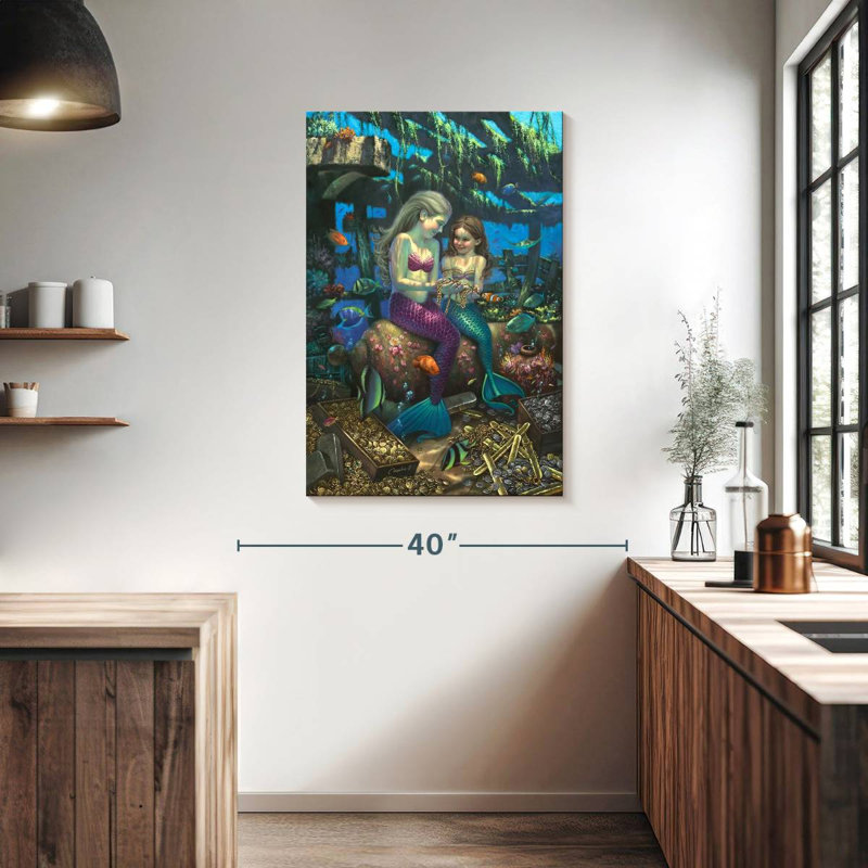 Ashelle Angels Of The Deep, H 39 po x l 26 po